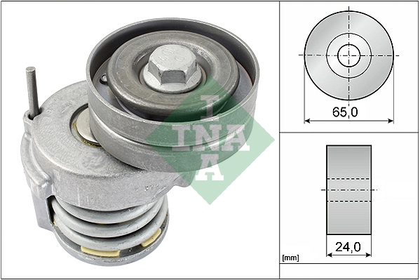 Belt Tensioner, V-ribbed belt